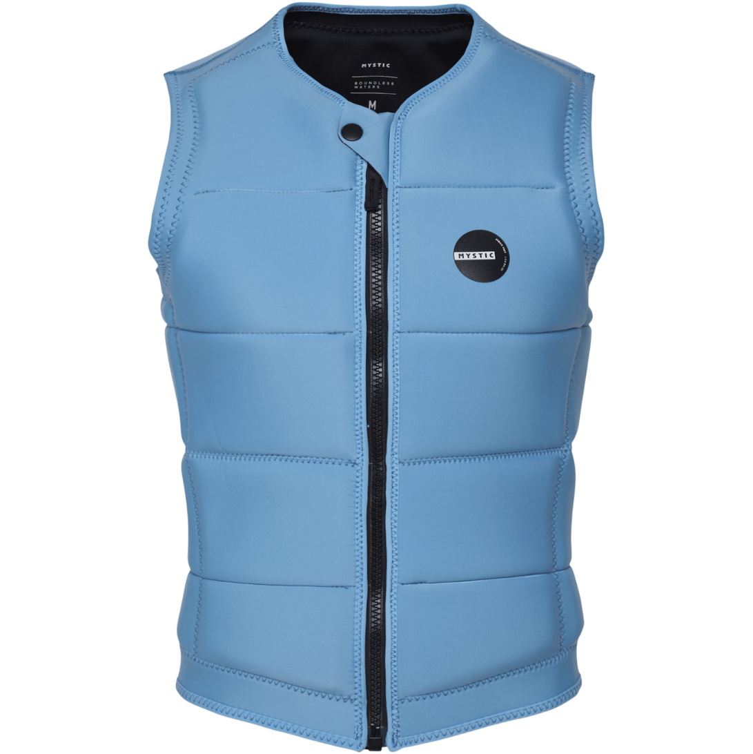 2025 Mystic Femmes Zodiac Front Zip Gilet Wake Impact 35005.250692 - Powder Blue